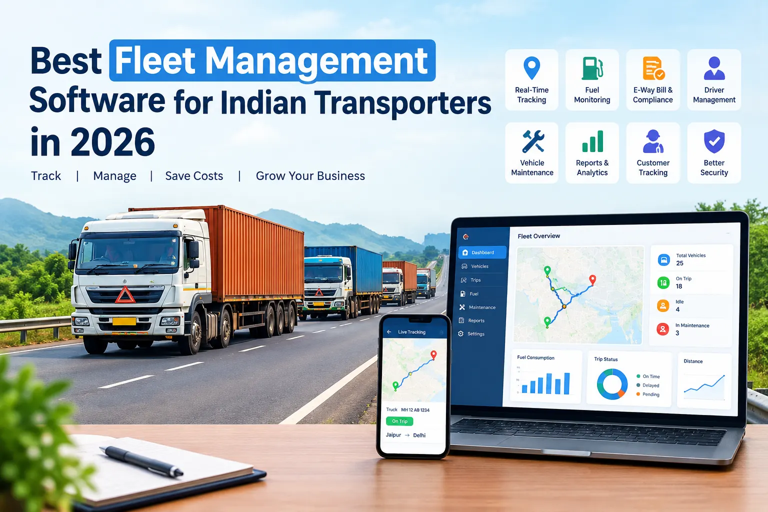 Best Fleet Management Software for Indian Transporters in 2026