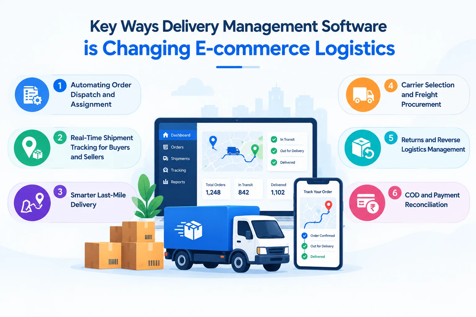Key Ways Delivery Management Software is Changing E-commerce Logistics