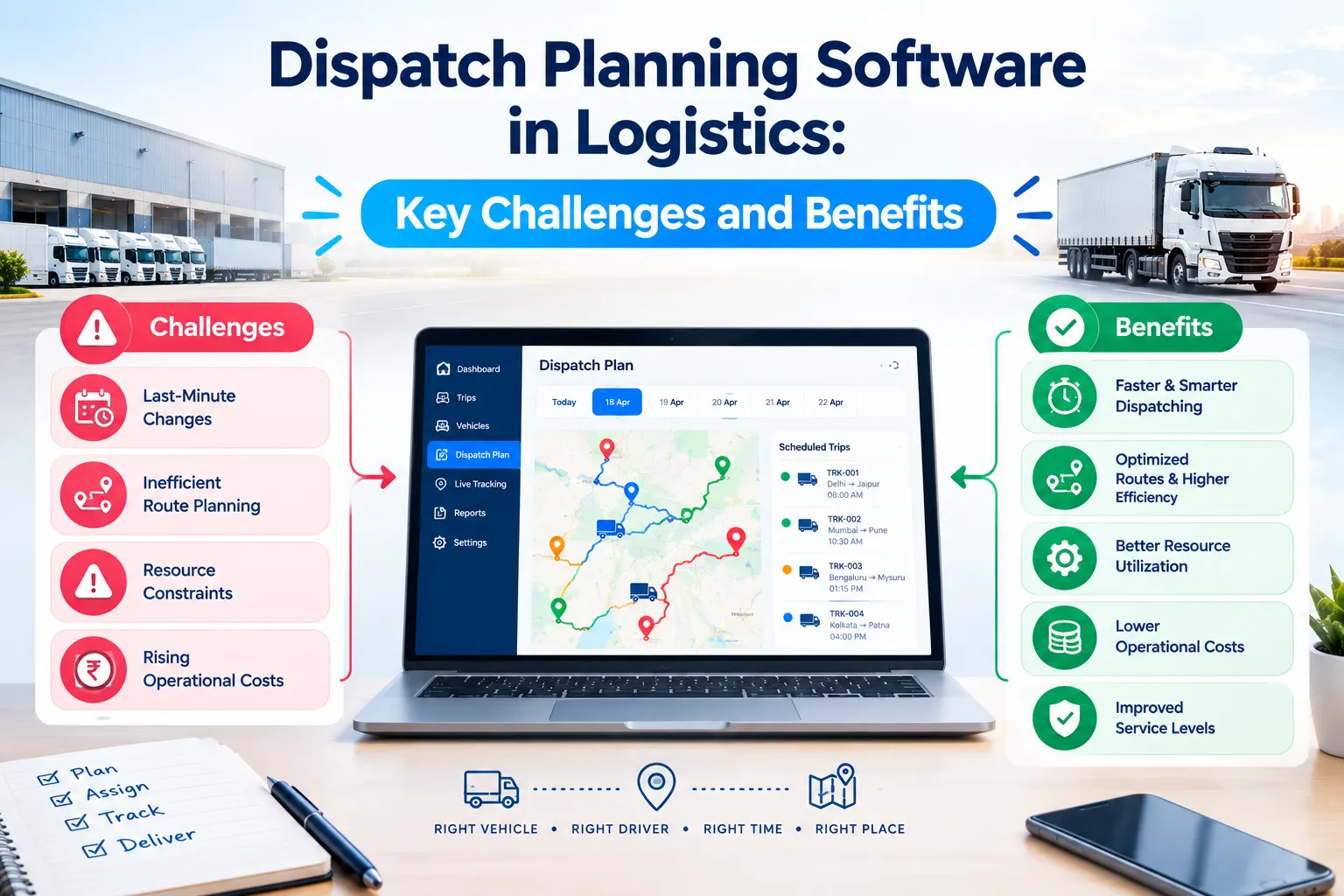Dispatch Planning Software in Logistics: Key Challenges and Benefits
